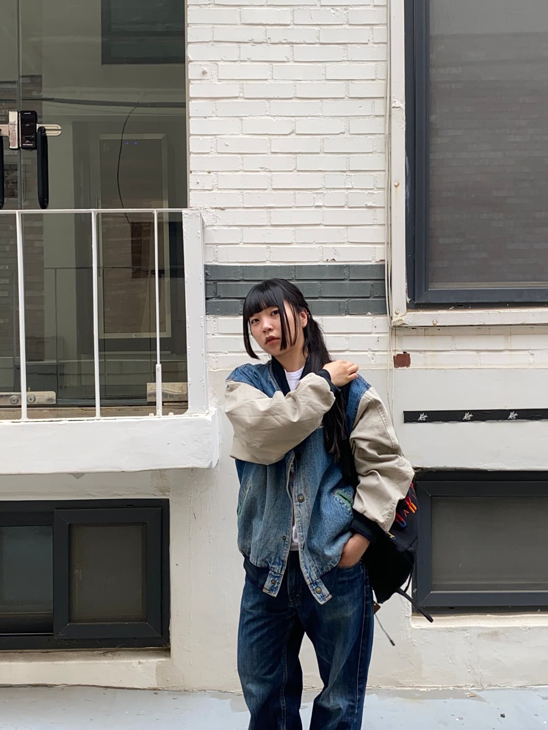 Boa 보어 어센틱 데님 바시티 자켓 상품이미지3