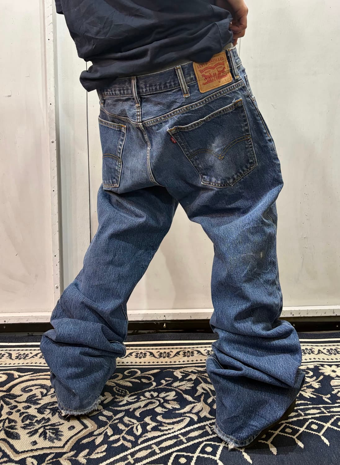 90s LEVIS 517 denim boots cut pants 상품이미지1