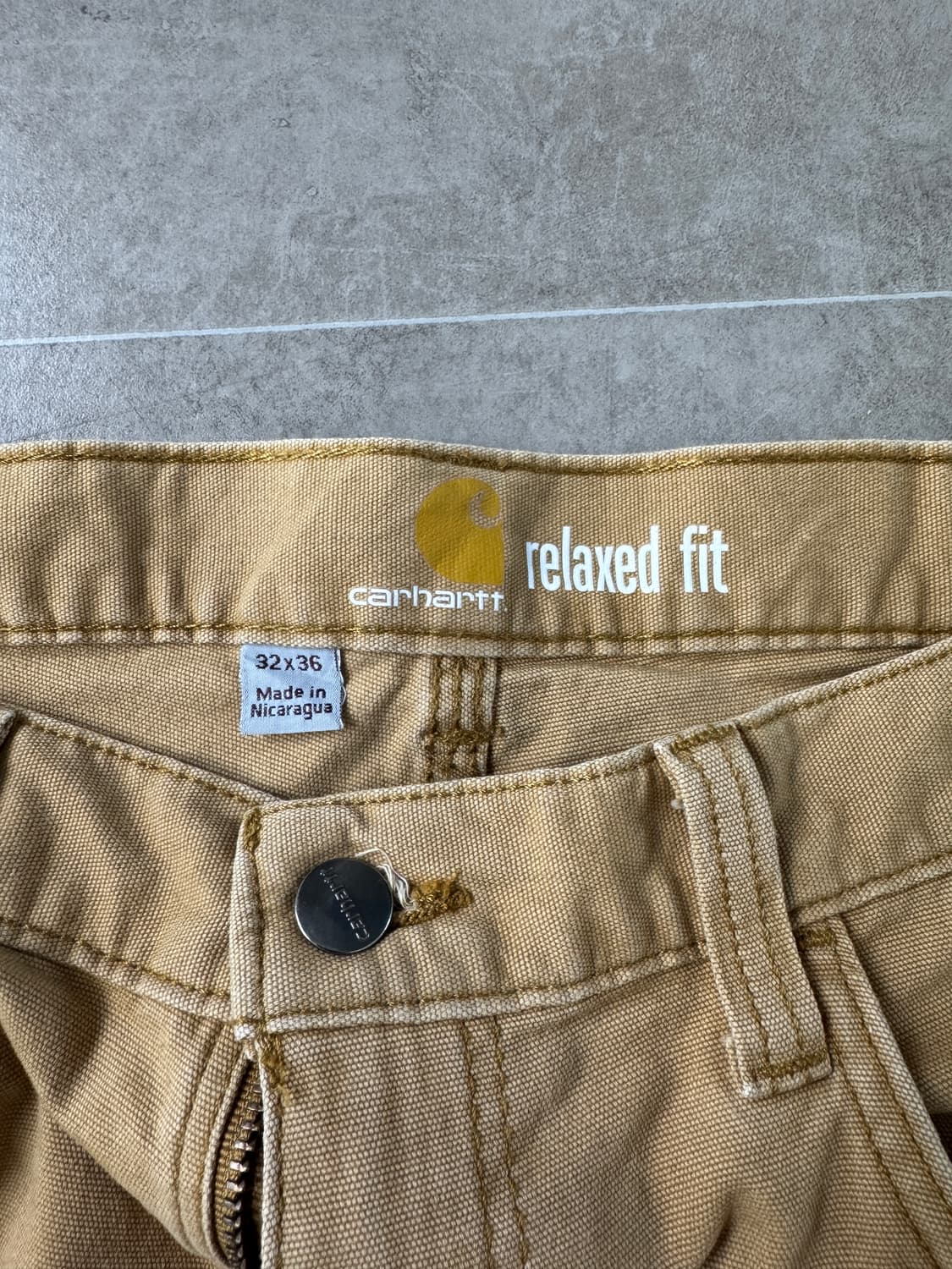칼하트 릴렉스핏 워크 팬츠 (32x36)  상품이미지3