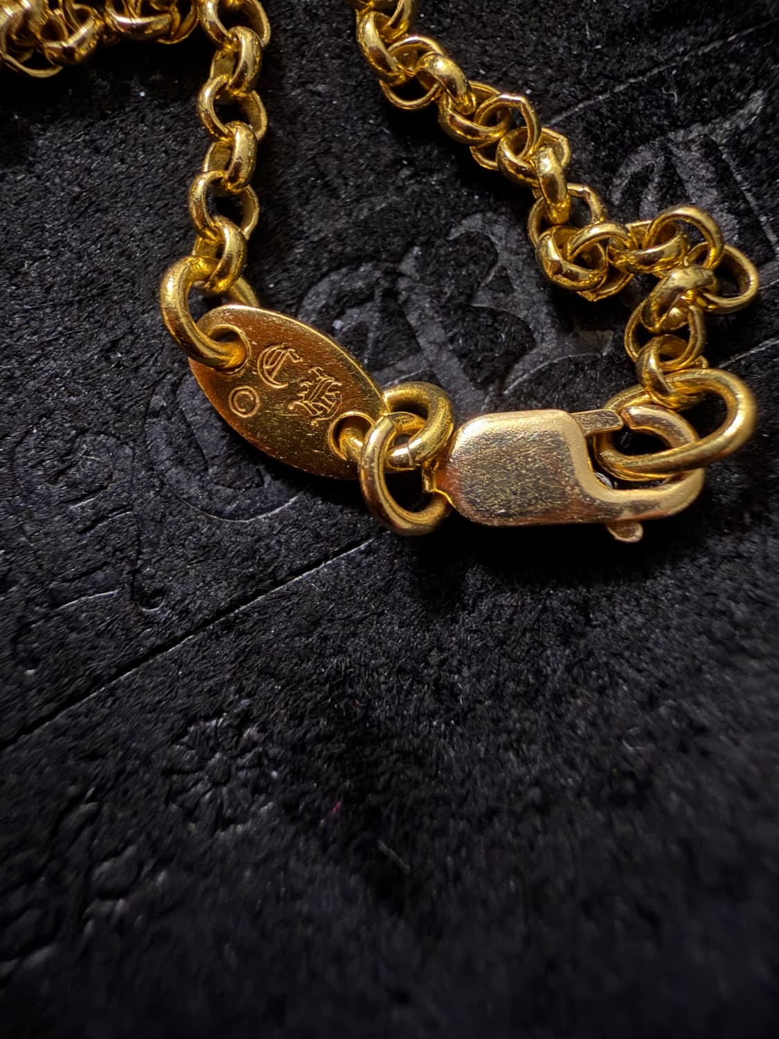 크롬하츠 22k 타이니팻,5대거,롤체인 상품이미지5