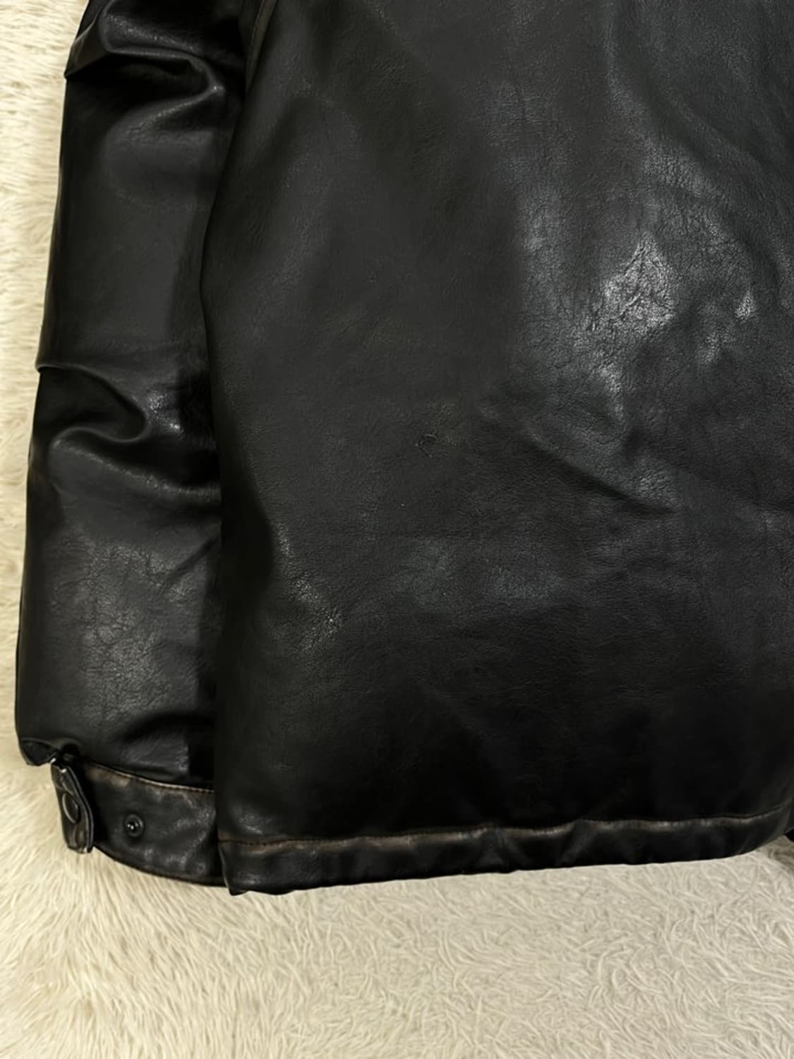 라퍼지스토어 덕다운 레더 푸퍼 패딩/#2717 상품이미지7