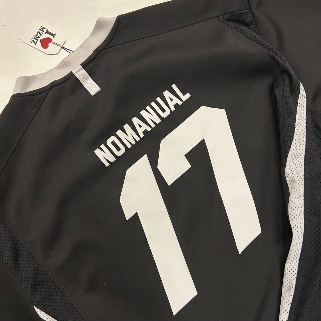 [XL] 24ss 노매뉴얼 NOMANUAL 검정 반팔 티셔츠 B193 상품이미지7