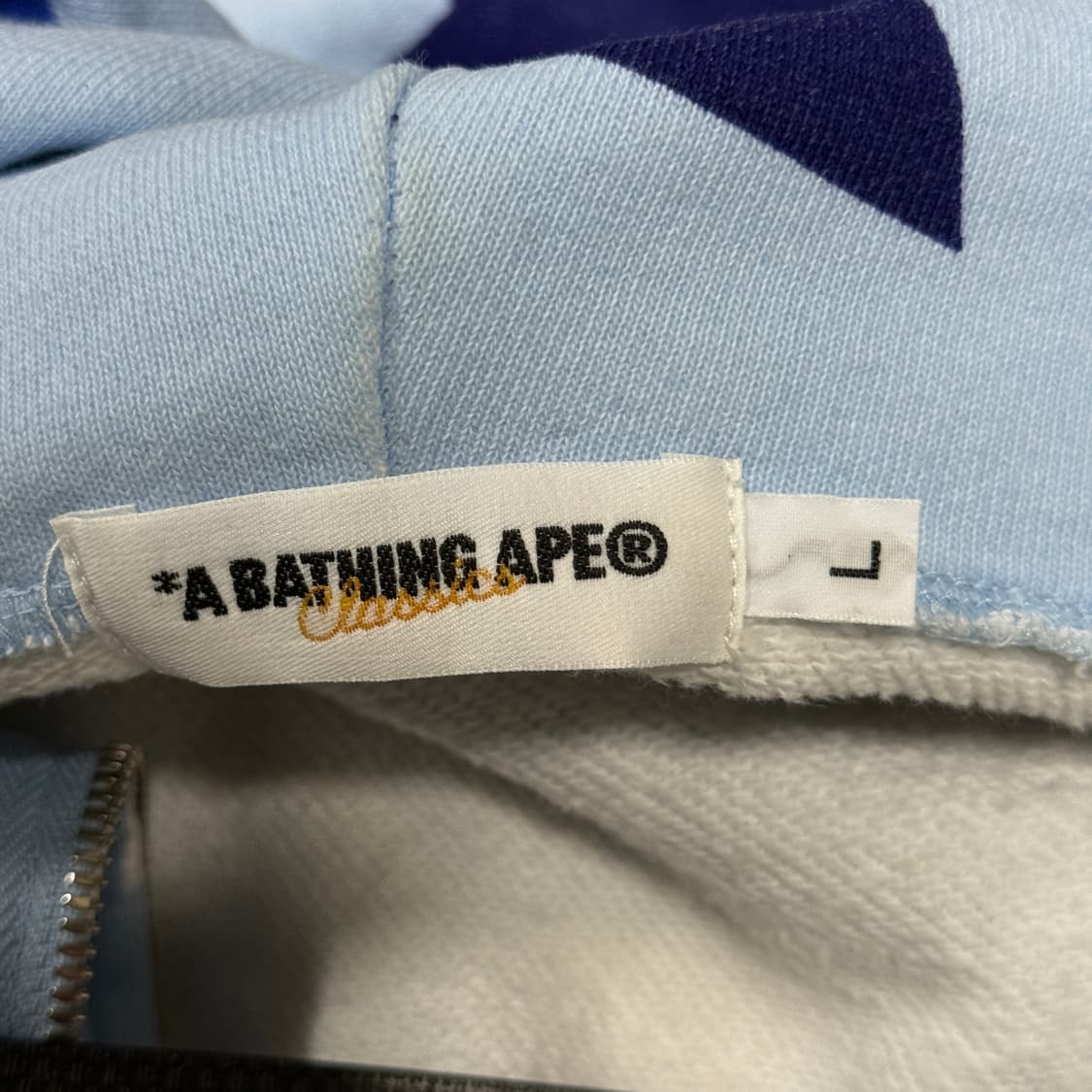 국내유일매물 정품 베이프 OG 스타 카모 풀 집업 후디 상품이미지6