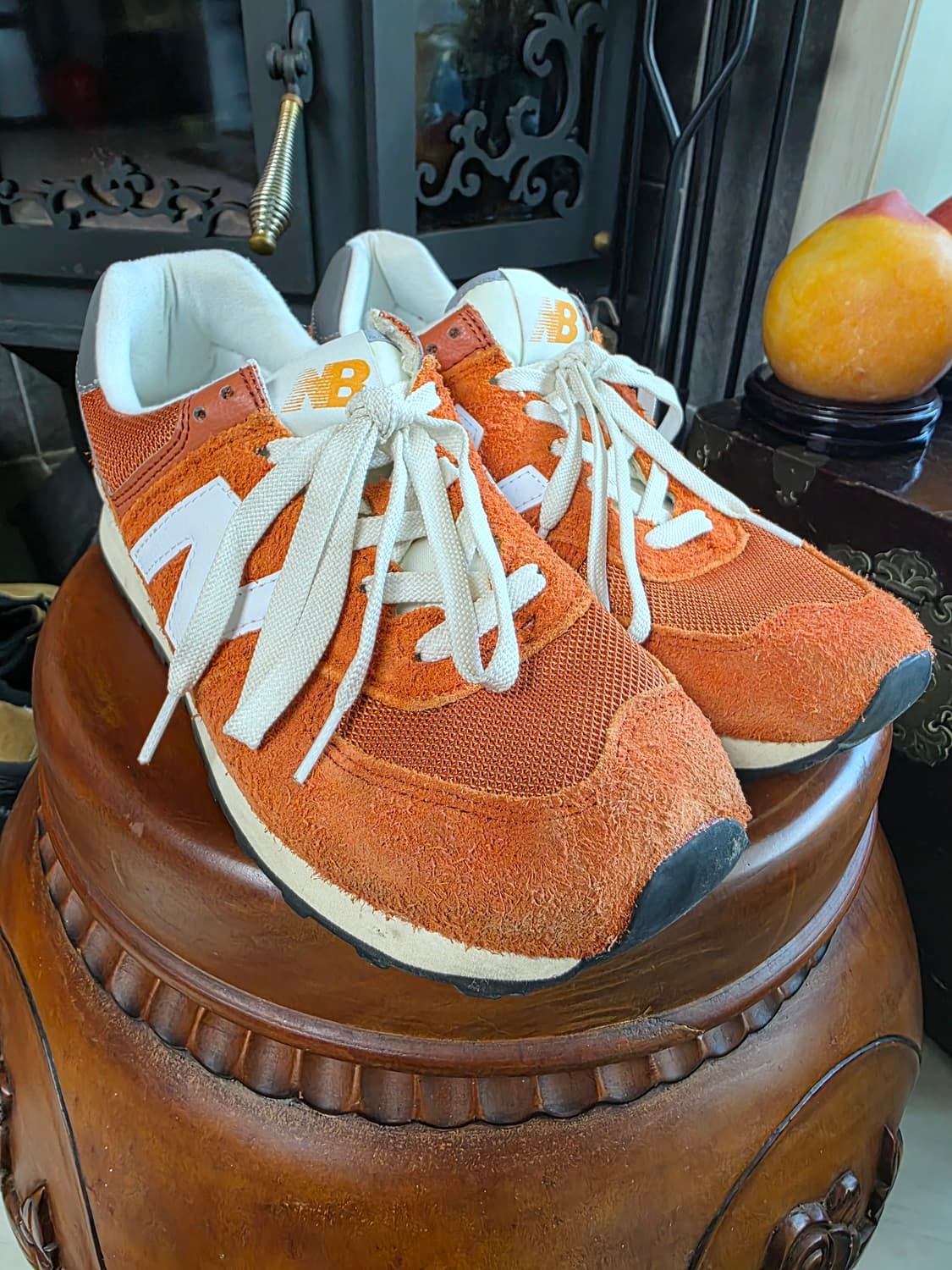 뉴발란스 574 헤리티지 오렌지 버스트 280 상품이미지1