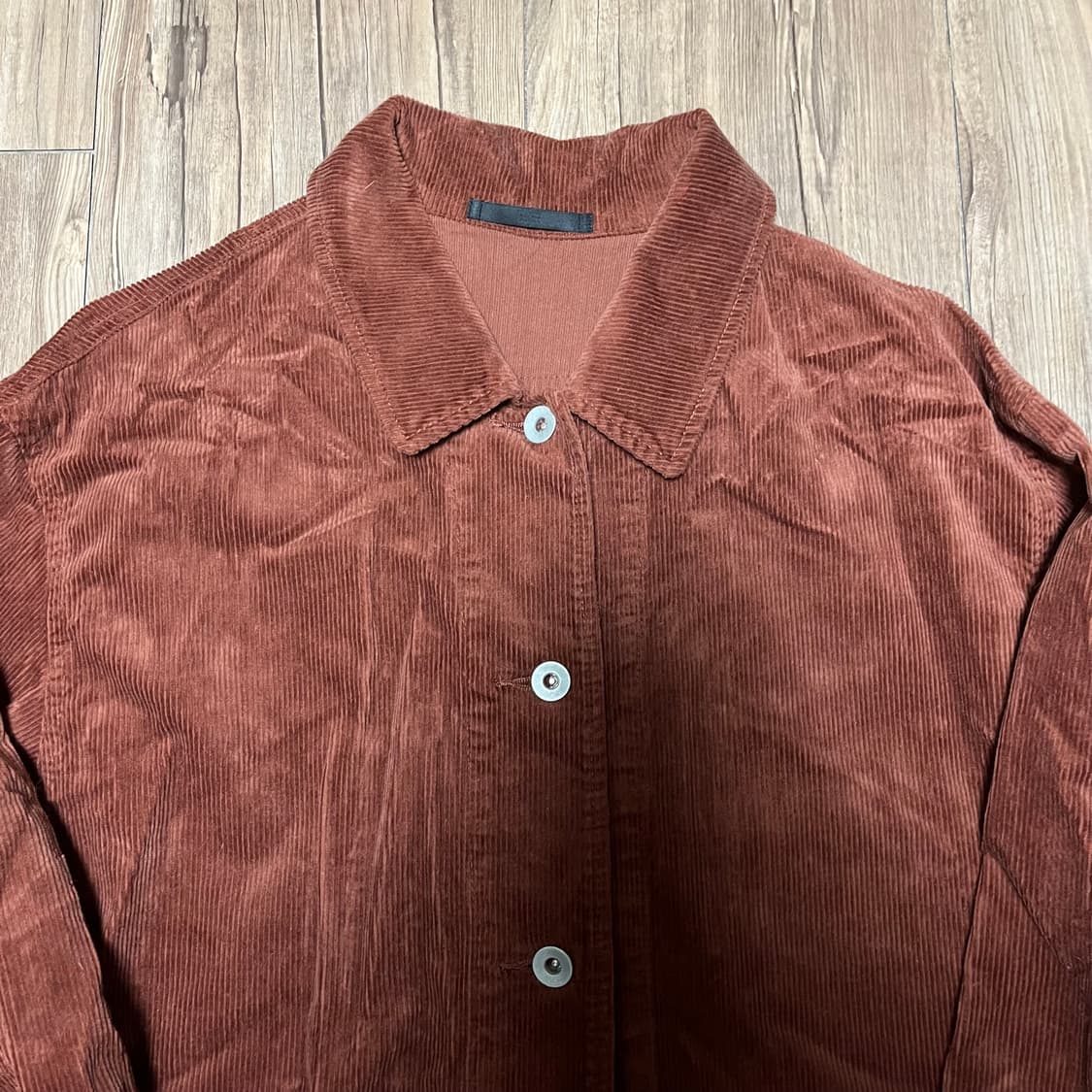 벨벳 브라운 코르듀이 미드자켓 상품이미지7