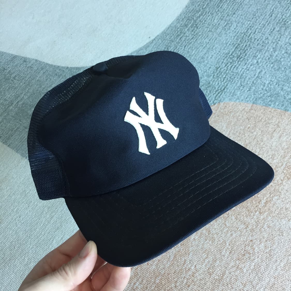 90s  뉴에라 뉴욕 양키즈 메쉬 스냅백 상품이미지1