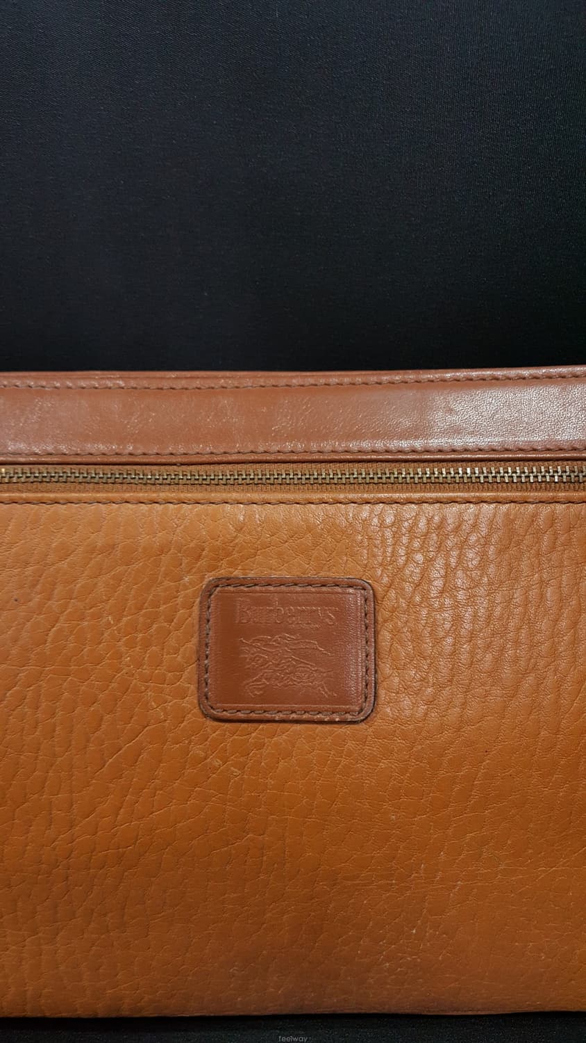  Burberry 버버리 레트로 빈티지 맨스백 파우치 클러치백 상품이미지2