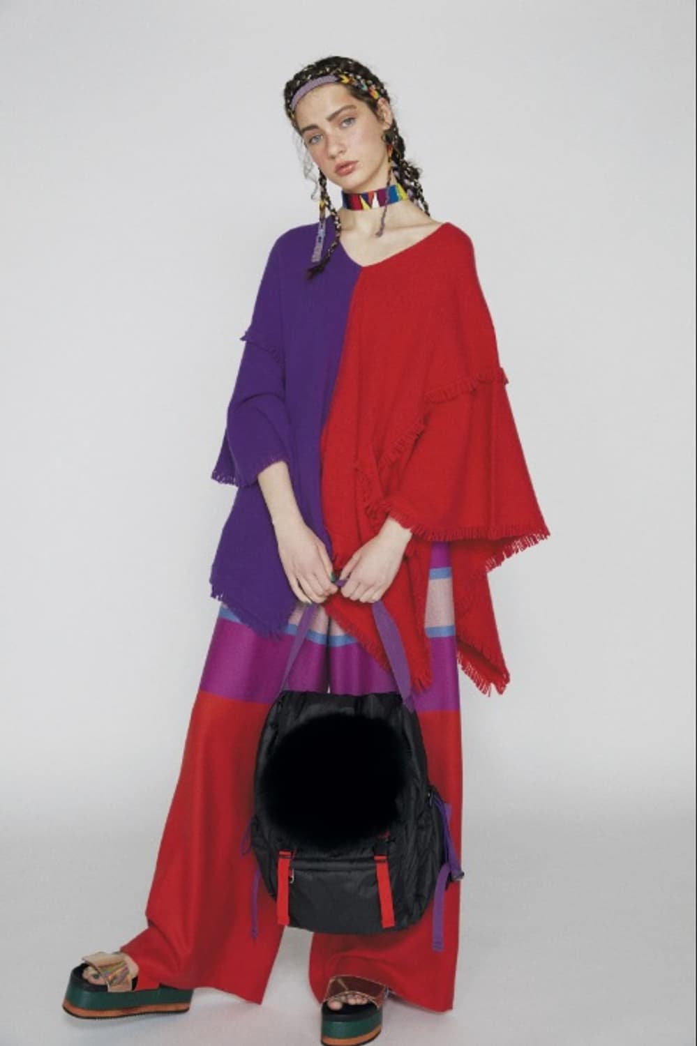 Tsumori Chisato AW18 Fox Fur Backpack 상품이미지7
