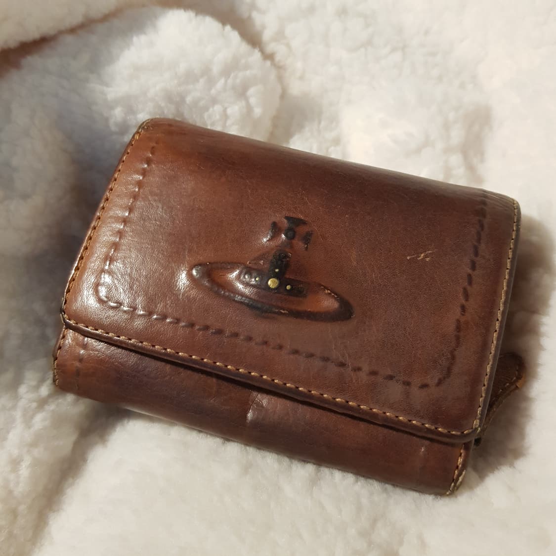 비비안웨스트우드 빈티지 ORB 로고 지갑 상품이미지1