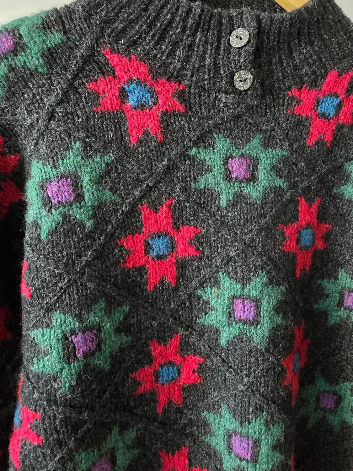 울리치 Woolrich  플라워 니트 스웨터 상품이미지4