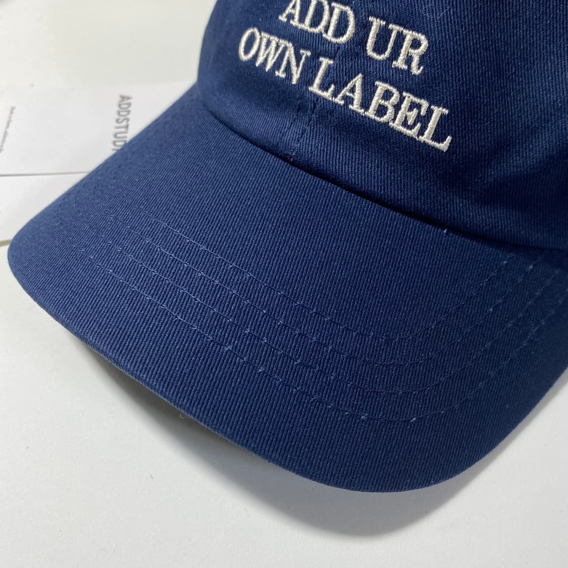 [정품] 애드스튜디오 레터링 자수 볼캡(새제품) 상품이미지2