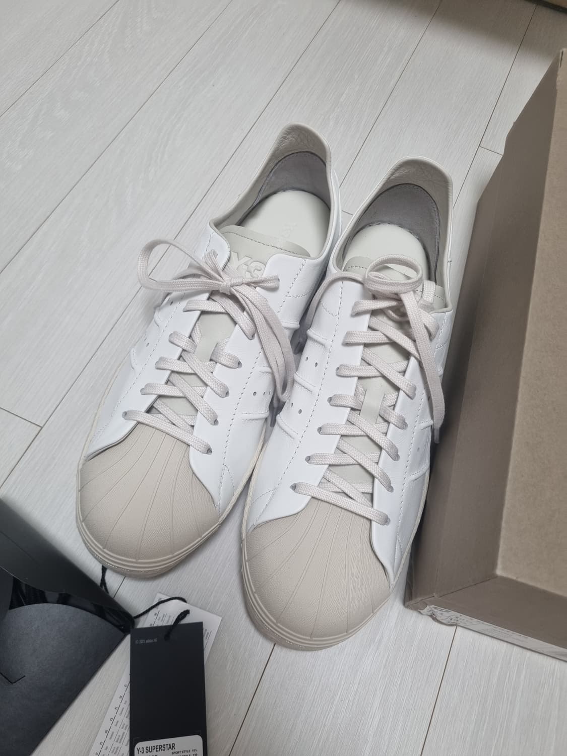 [290] Y-3 슈퍼스타 화이트토크 JQ5002 상품이미지3