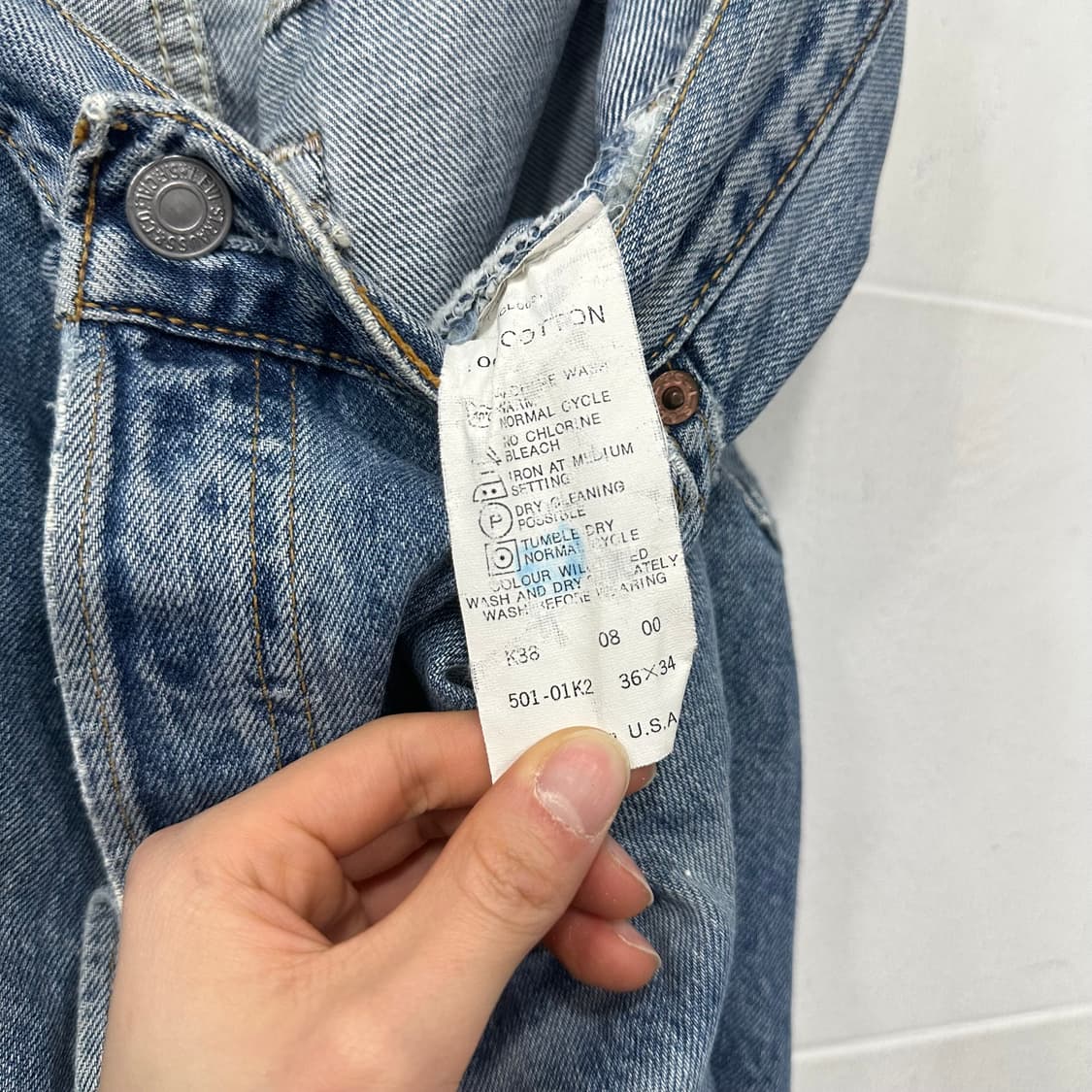 리바이스 데님팬츠  상품이미지5