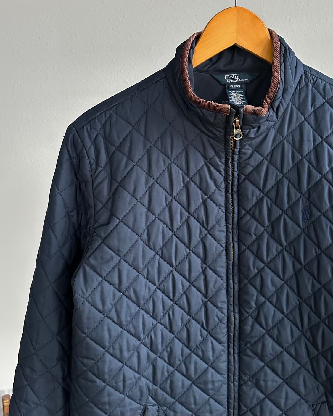 [L]폴로 랄프로렌 네이비 여성 퀼팅 자켓 상품이미지2