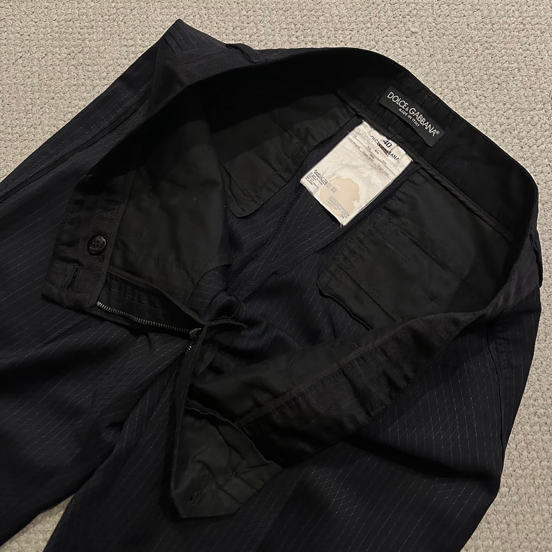 돌체앤가바나(Dolce & Gabbana) 실크 버진울 팬츠 상품이미지9