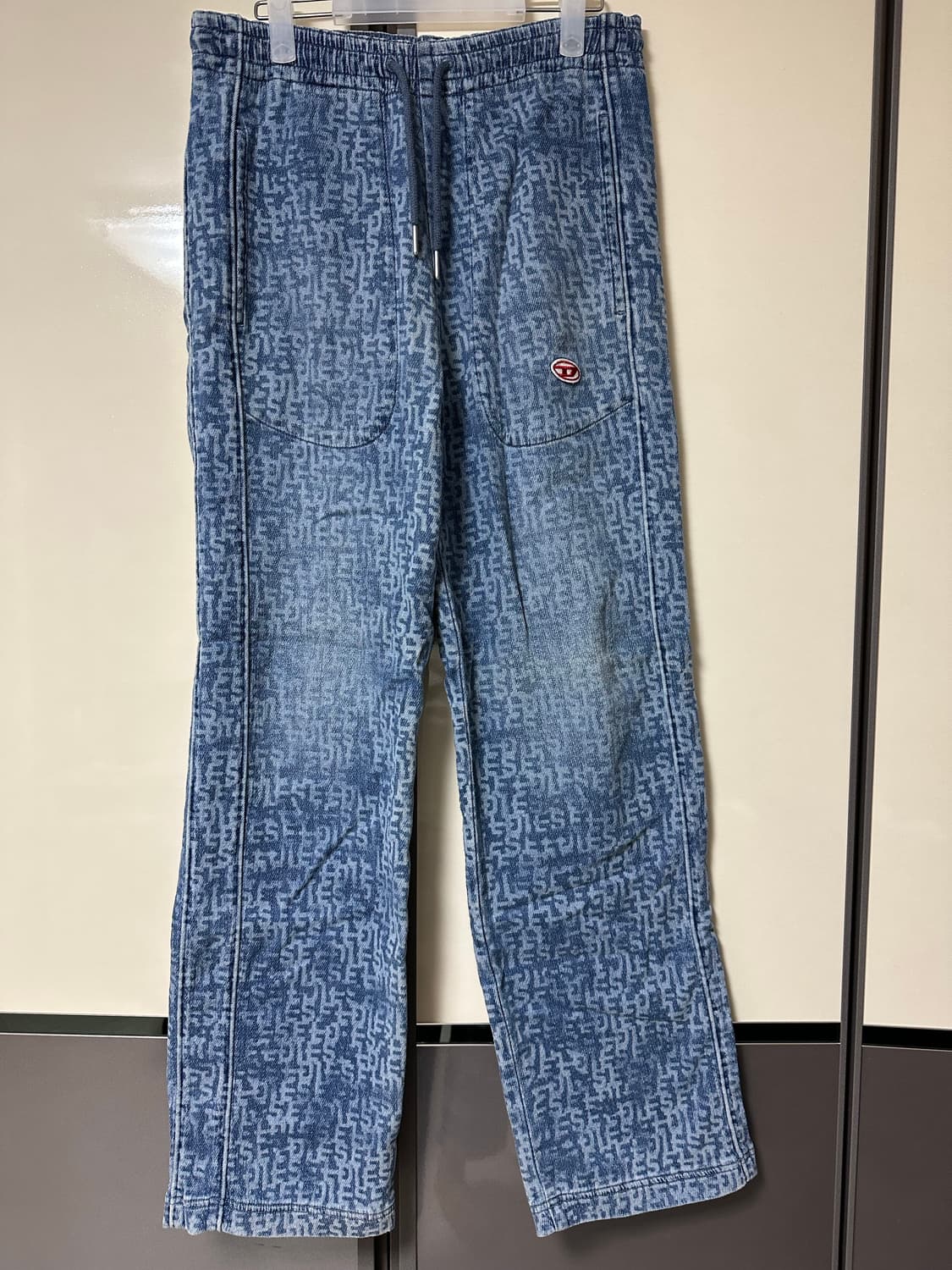 디젤 Diesel 데님 트랙 팬츠 D-MARTIANS 상품이미지1