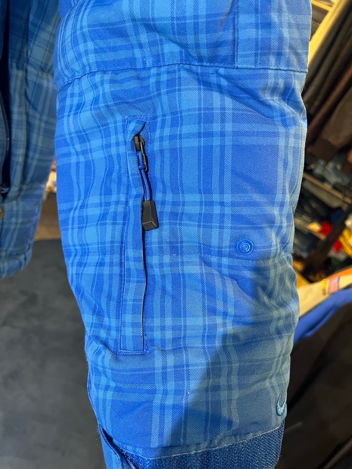 나이키 ACG 구스다운 패딩 재킷 블루 플래드 상품이미지9