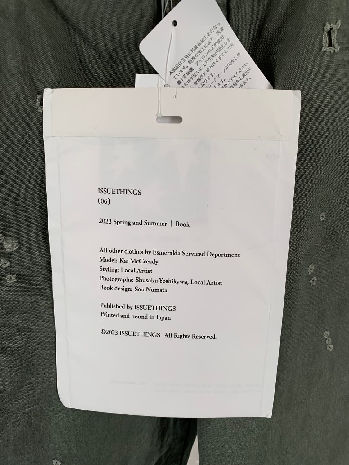 Issuethings 이슈띵즈 23a/37 데미지 워크 팬츠 상품이미지4