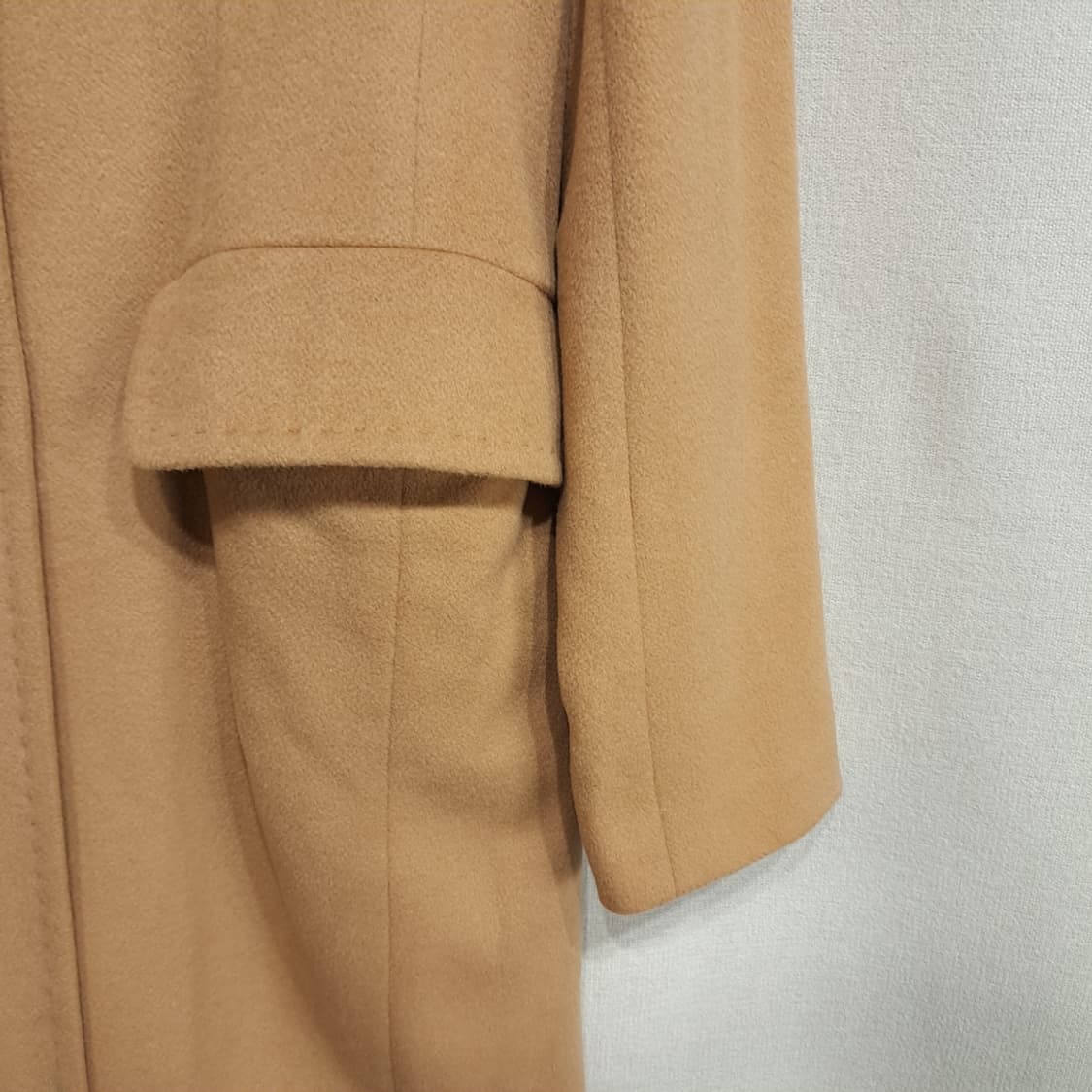 CL288 M 막스마라 막스앤코 90s 이태리판 울앙고라 싱글 카멜 코 상품이미지7