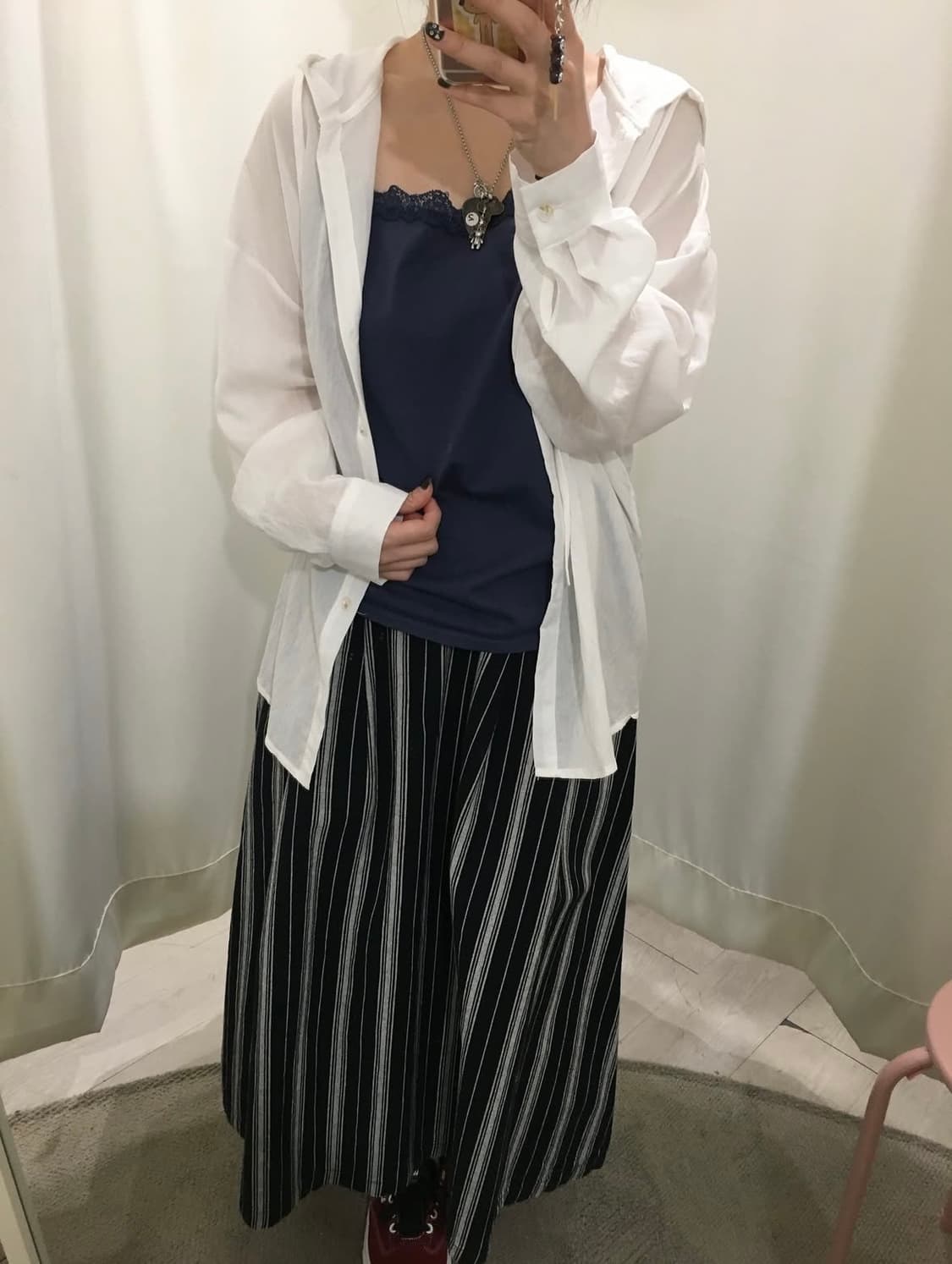 빔즈 빈티지 스커트 상품이미지2