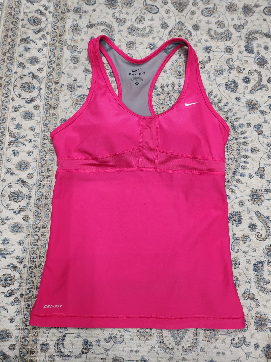 나이키 드라이핏 핑크 스포츠 탱크탑 M 상품이미지1