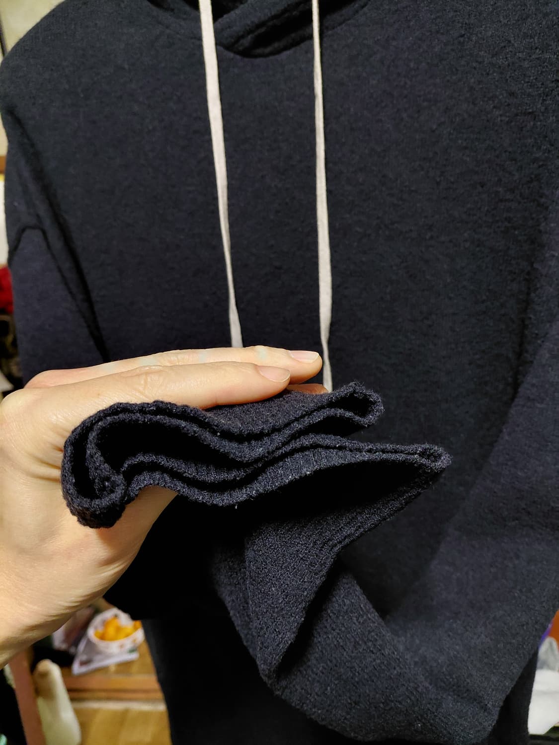 [올세인츠]울혼방 RIDGE HOODY L(105)사이즈 상품이미지9