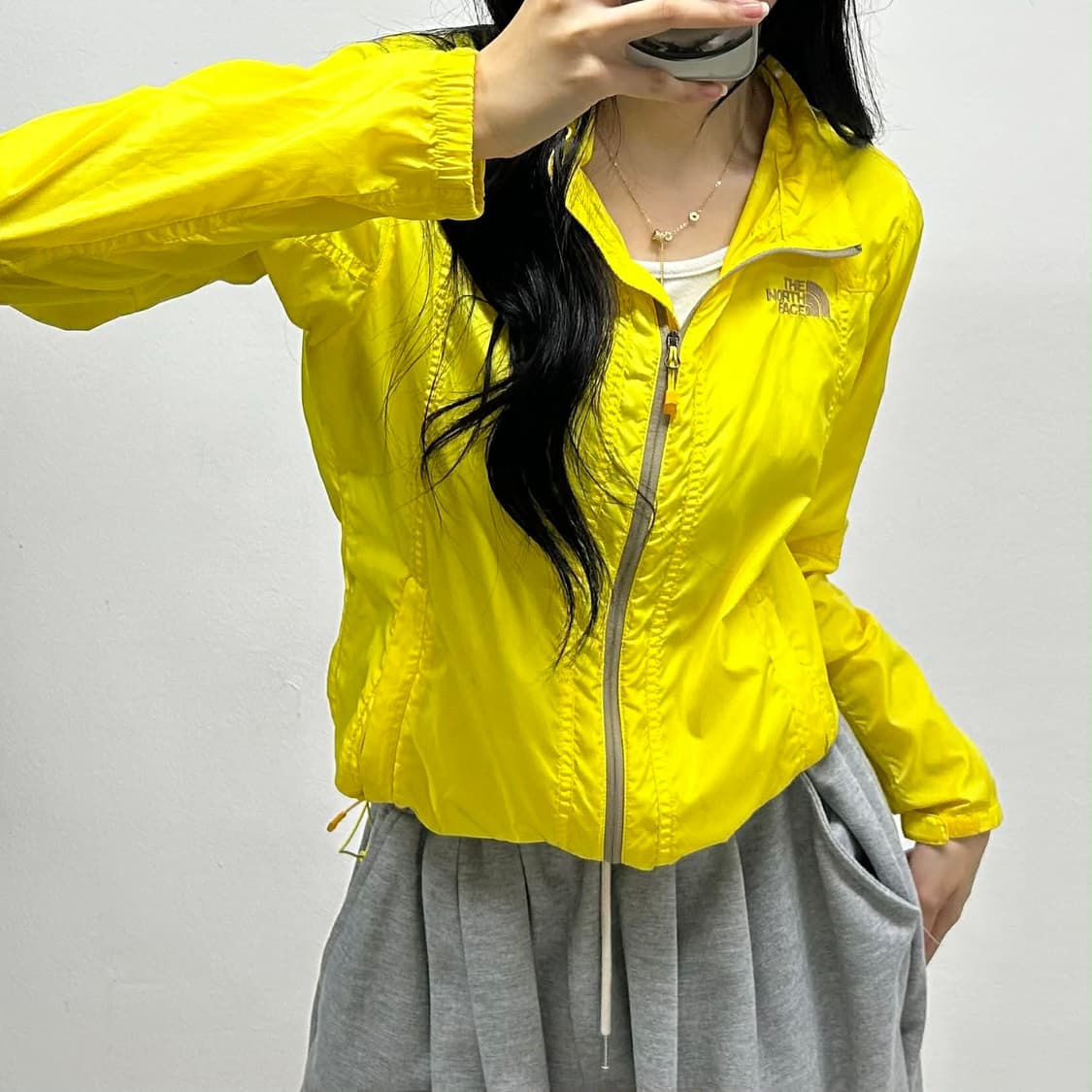노스페이스 러블리힙 걸즈 윈드브레이커 자켓 바람막이 희귀져지(90) 상품이미지1