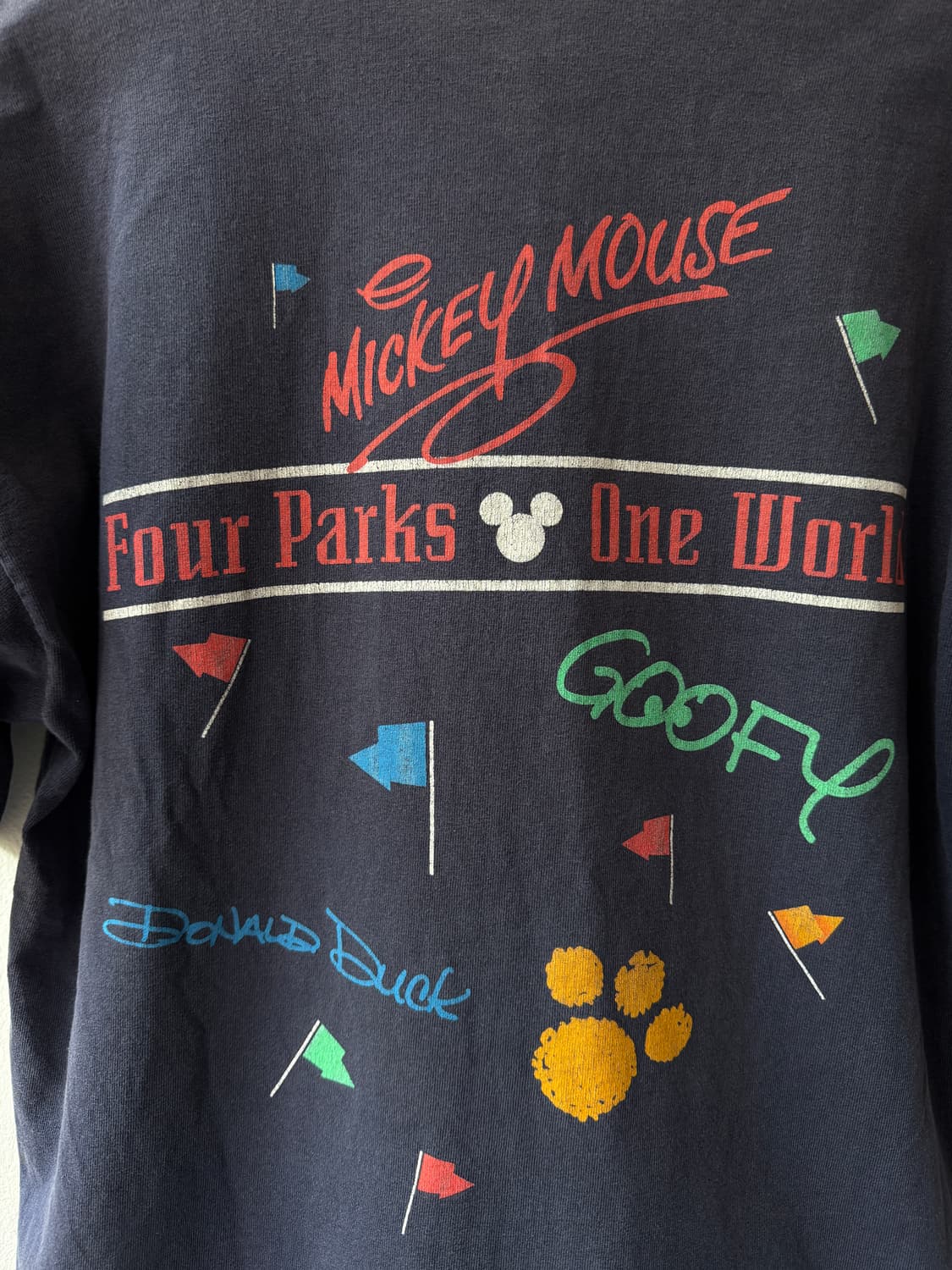  90s Disney World Four Parks 빈티지 티셔츠 XL 상품이미지5