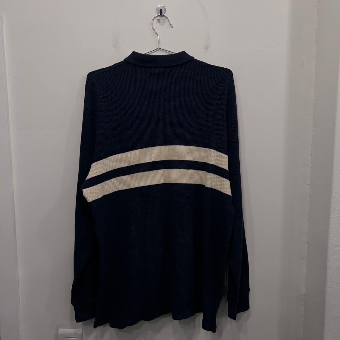 폴로 랄프로렌 스몰포니 와플코튼 긴팔 카라티 상품이미지5