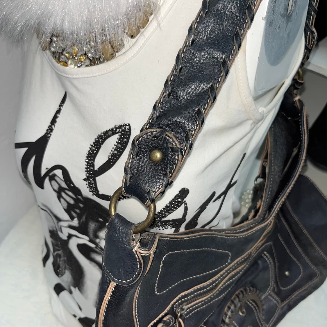 빈티지 빅 버클백 상품이미지5