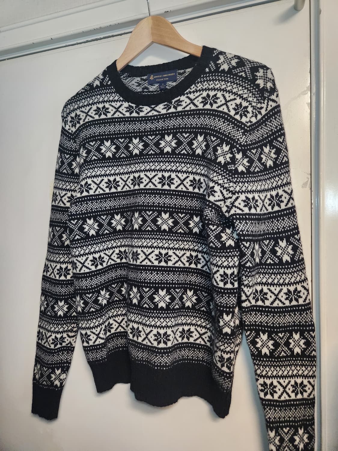 브룩스브라더스 노르딕 니트 S 상품이미지1
