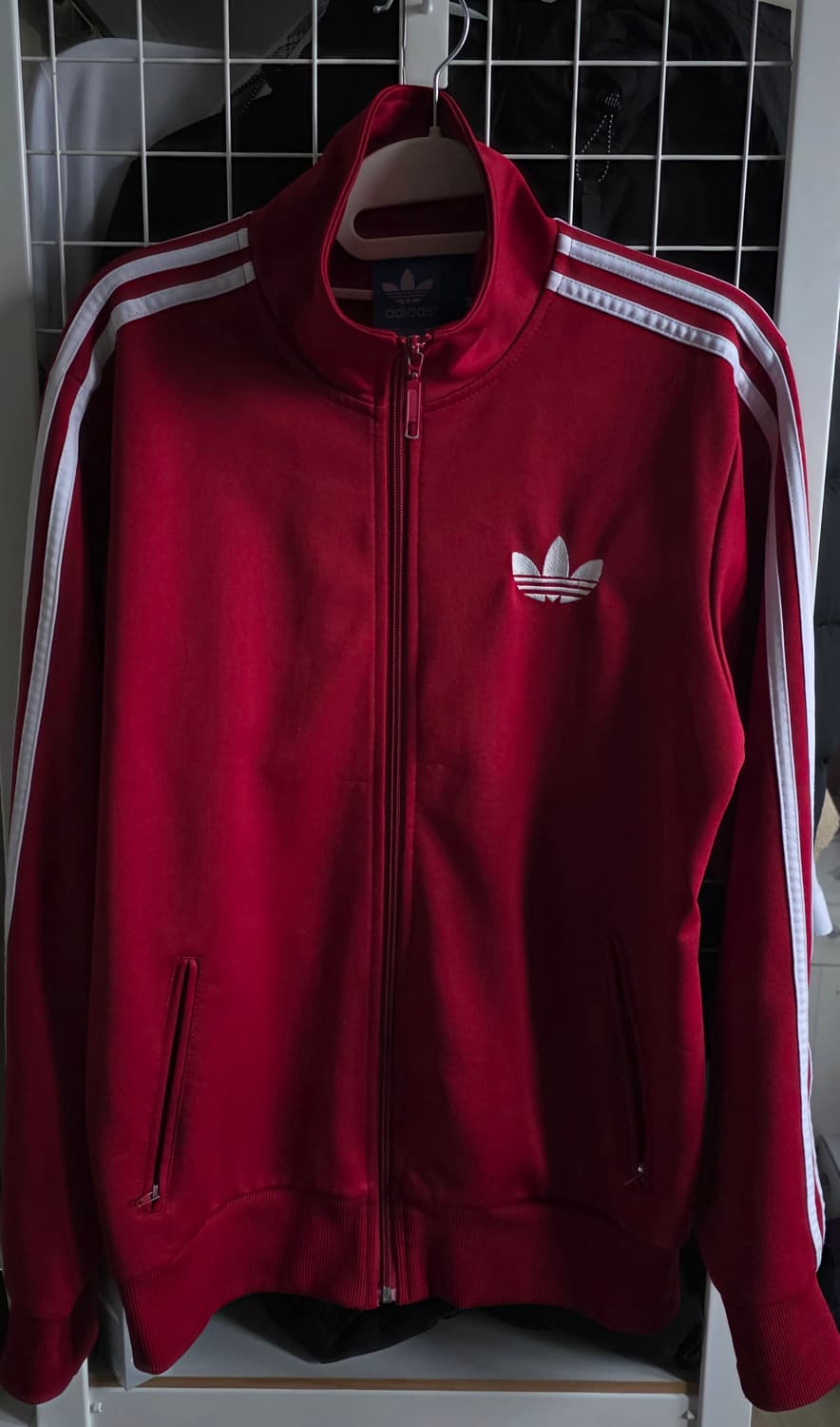 <대대장> 아디다스 구파 버건디 져지 트랙탑 구파이어버드 M 상품이미지6
