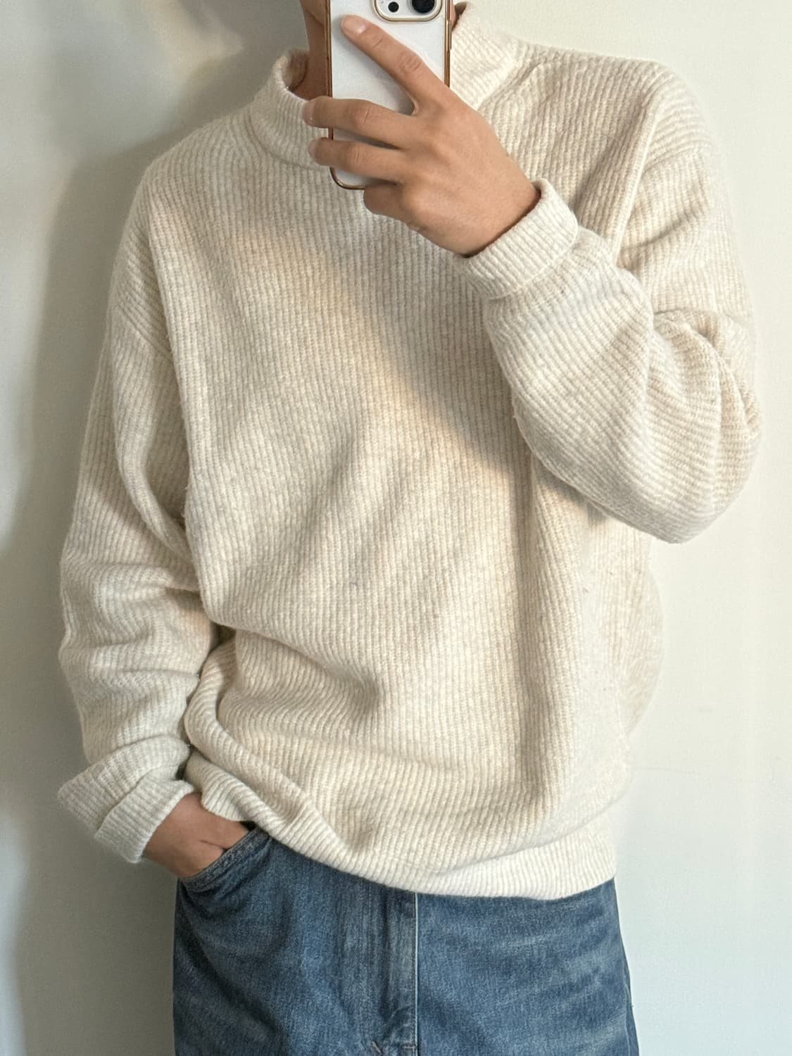 유니클로 반 목폴라 상품이미지1