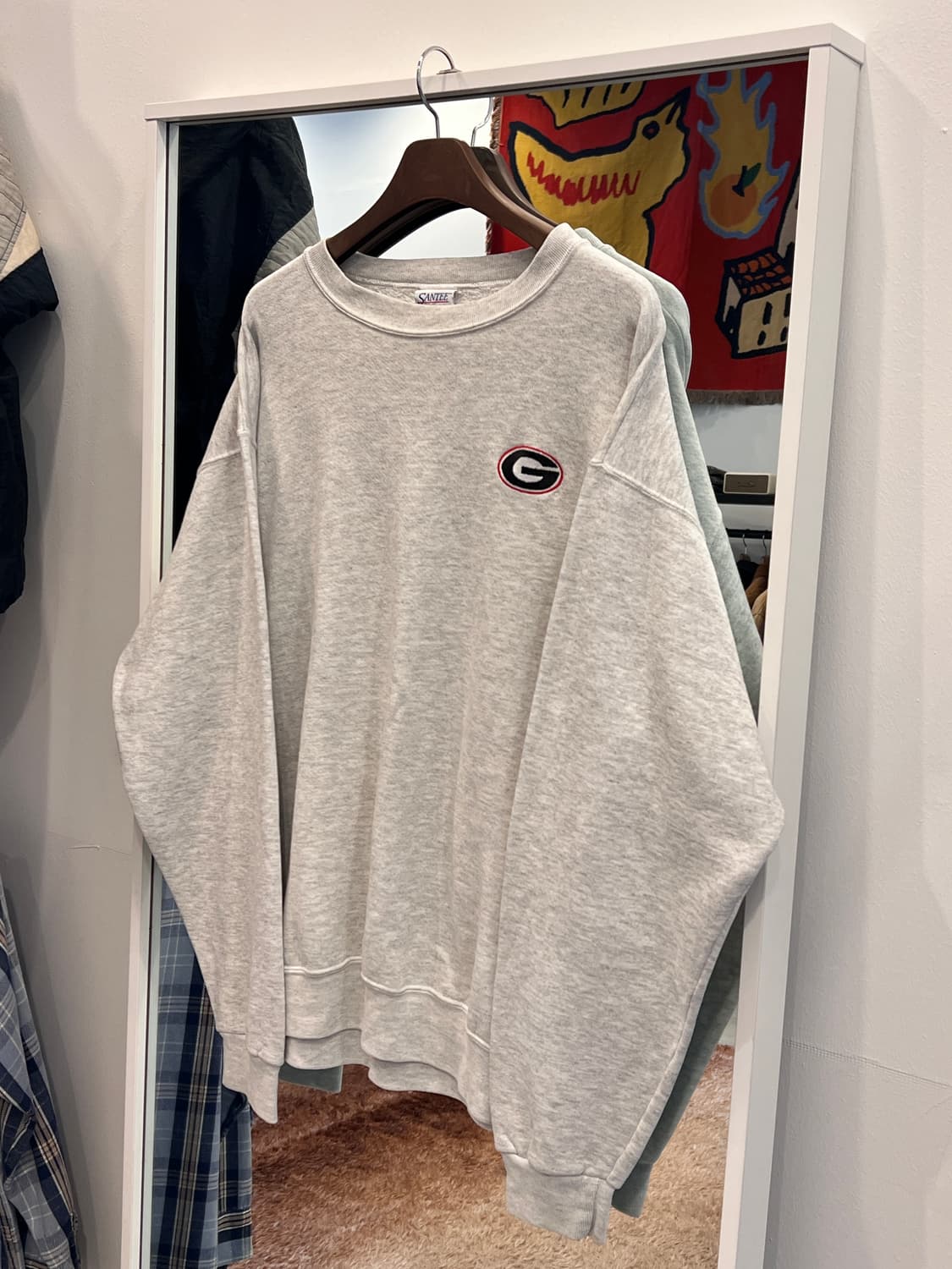 90s Santee 빈티지 NFL 조지아 불독스 스웻셔츠 (USA) 상품이미지1