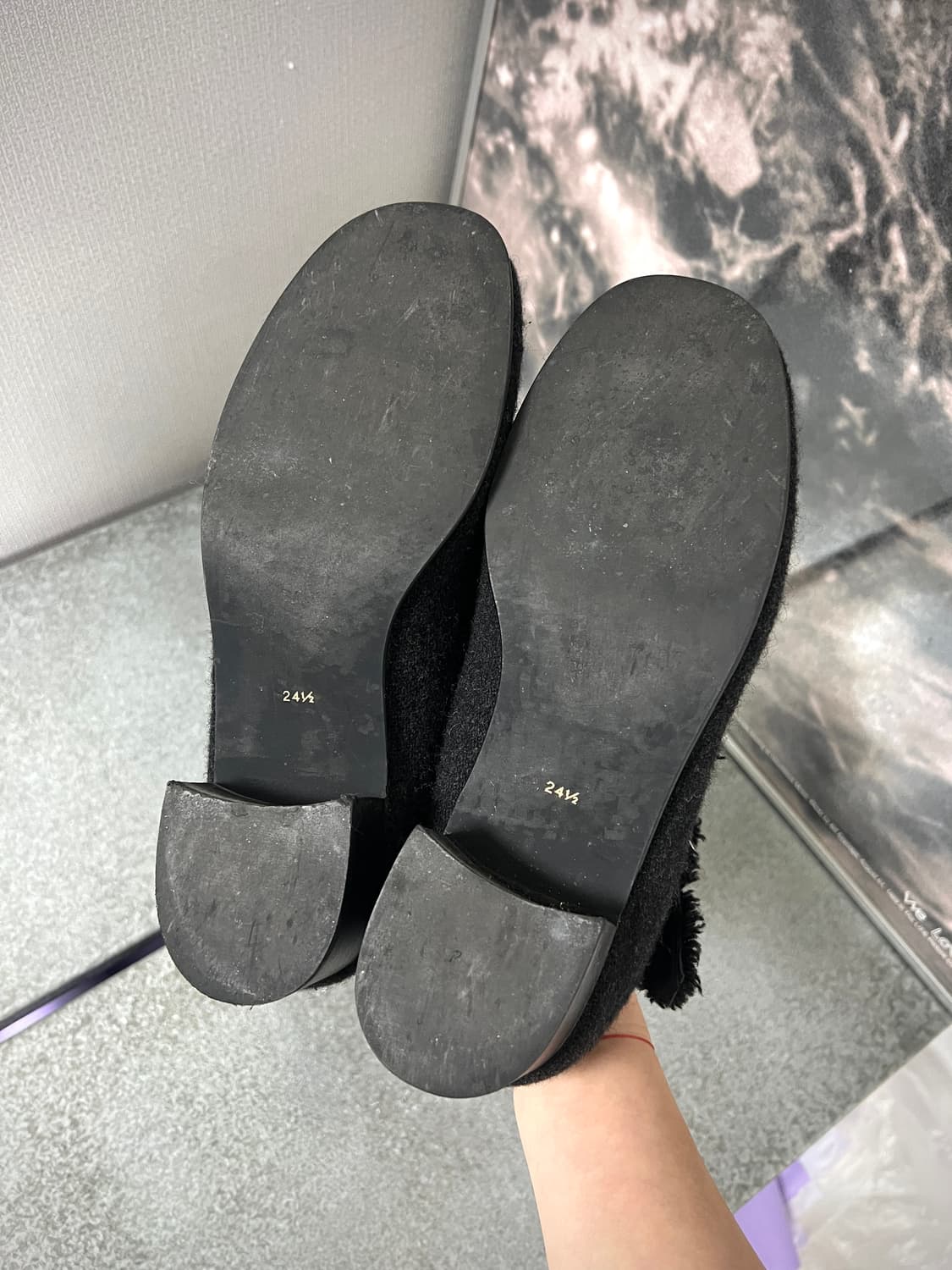 COMMEdesGARCONS tricot-TWEED MARY JANE S 상품이미지9