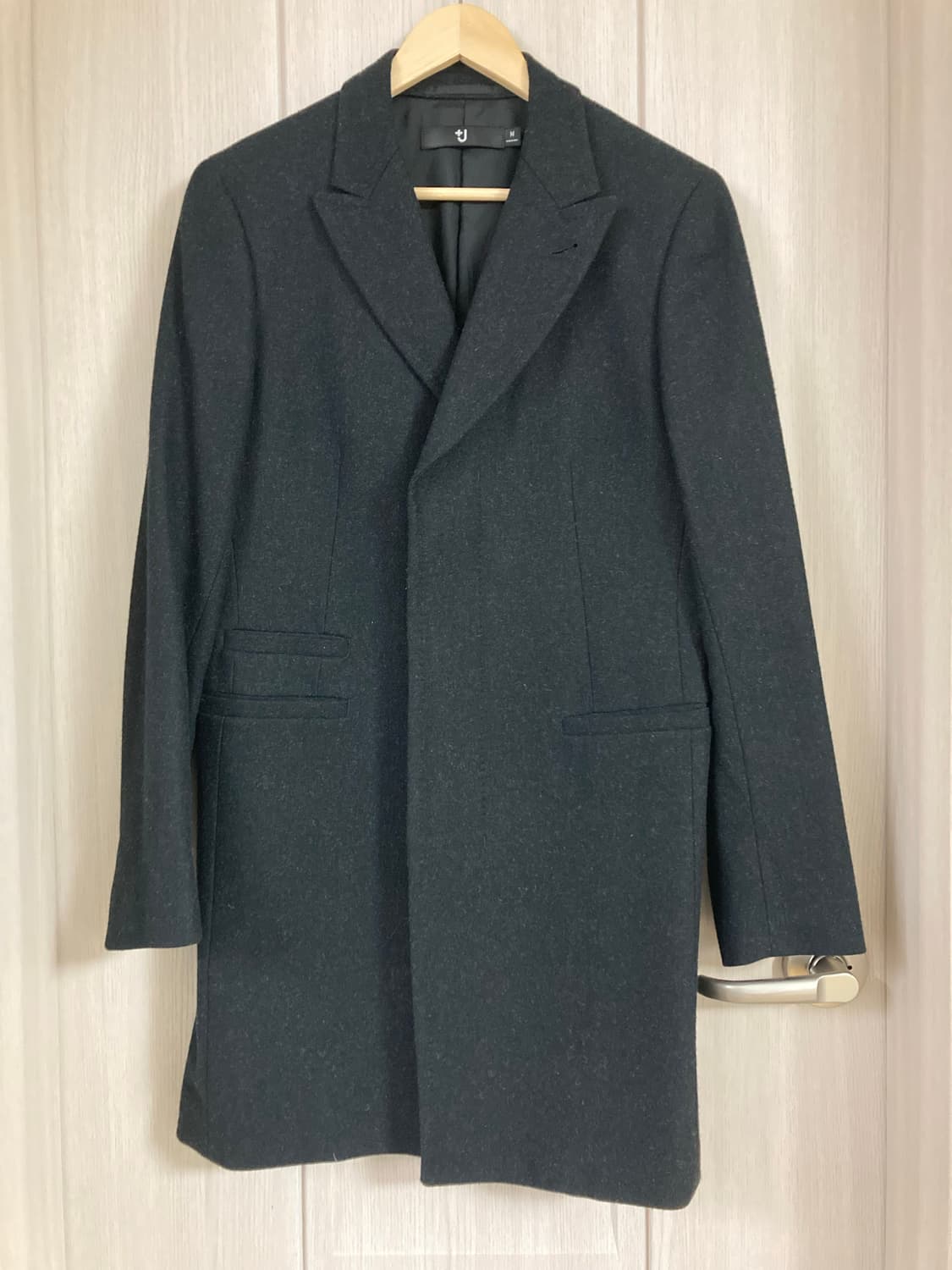 유니클로 질샌더 +J 울 체스터싱글 코트 상품이미지1