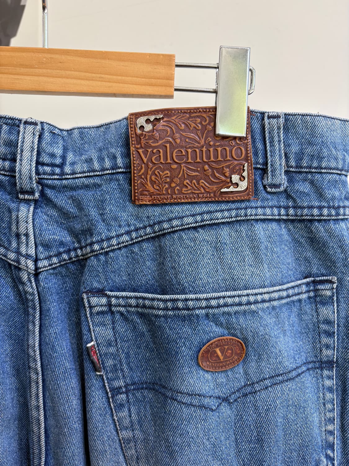 VALENTINO (Made in Itlay) 와이드 데님팬츠 상품이미지6