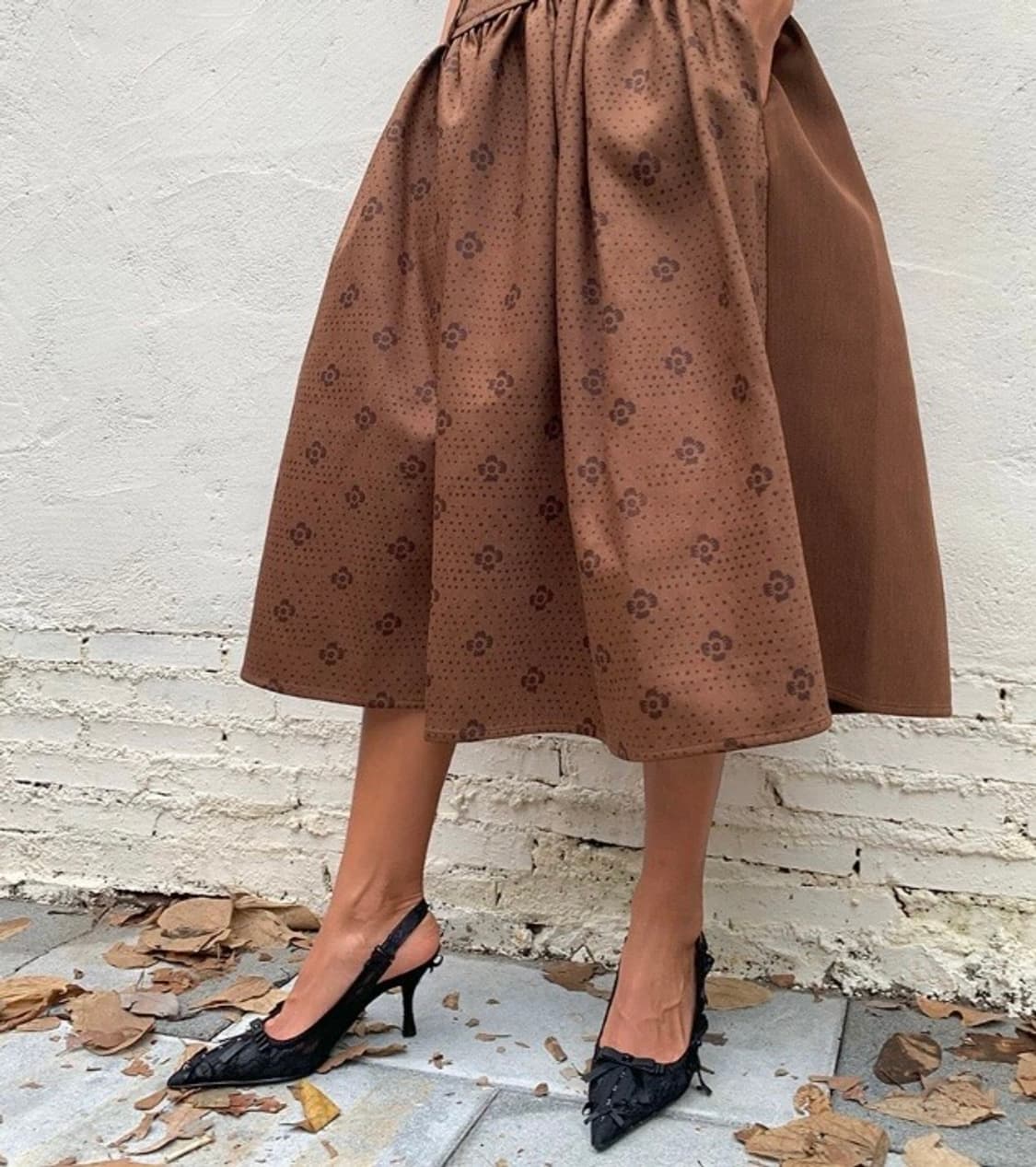 Swingswing puffy midi-skirt (이현하 님 착용) 상품이미지2