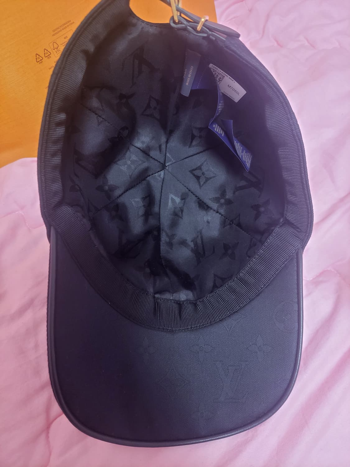 정품)급처새상품!루이비통 LV로고 아이코닉 볼 캡 모자 매장가115만원 상품이미지6