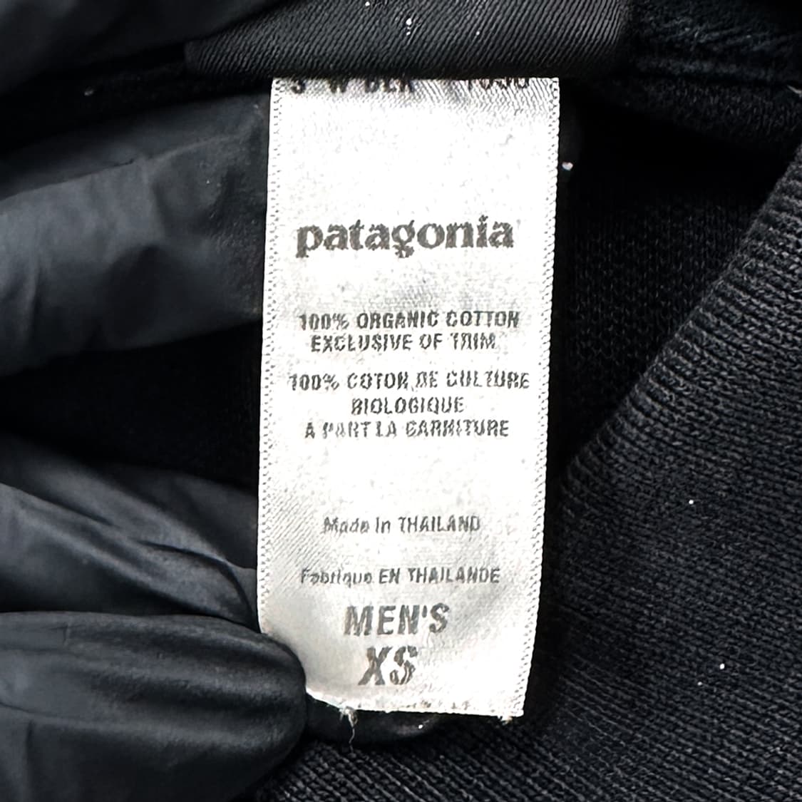 파타고니아 코튼 반팔 피케 pk 카라티 카라 티셔츠 블랙 남성 XS 상품이미지6