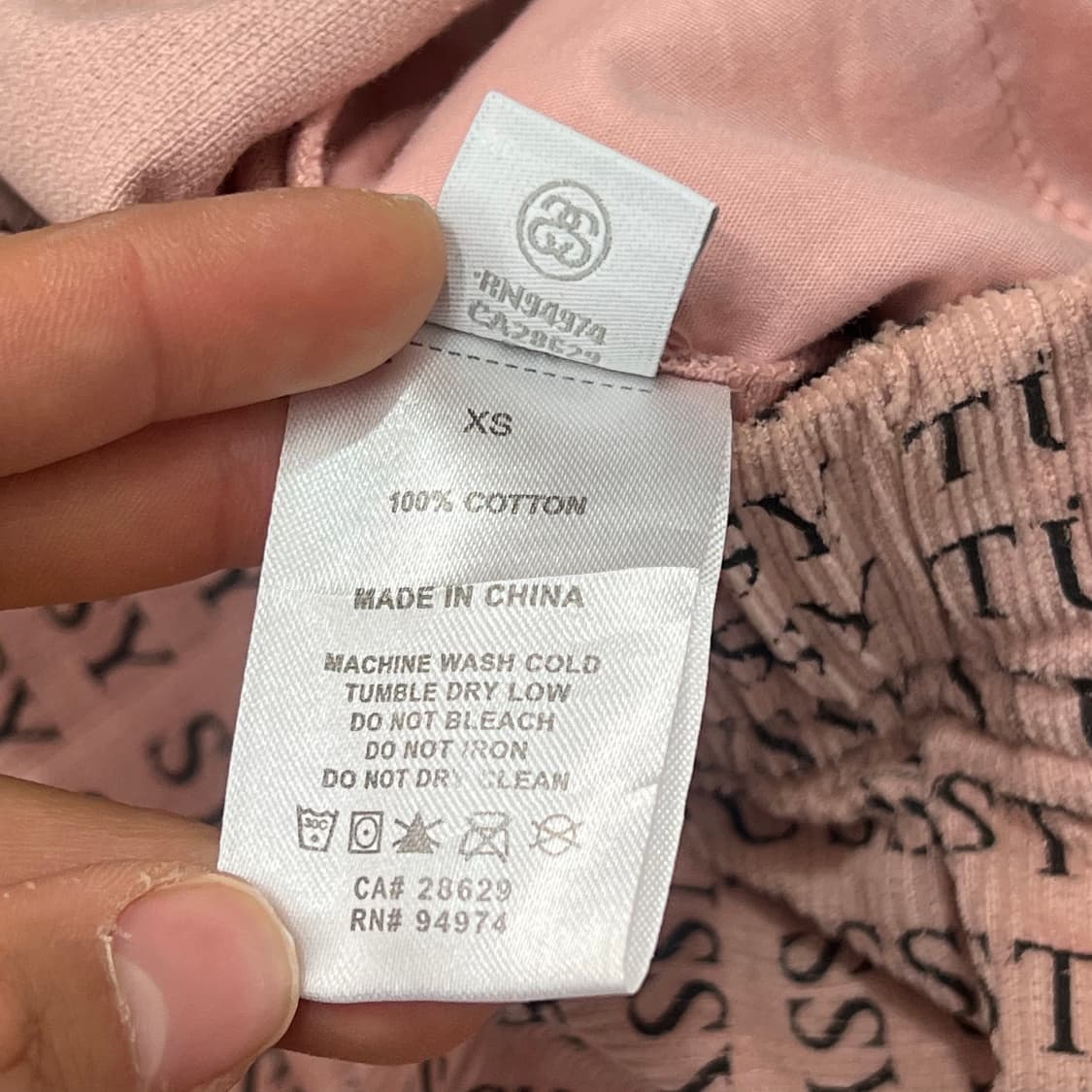 [우먼85] 스투시 코듀로이 스커트 상품이미지5