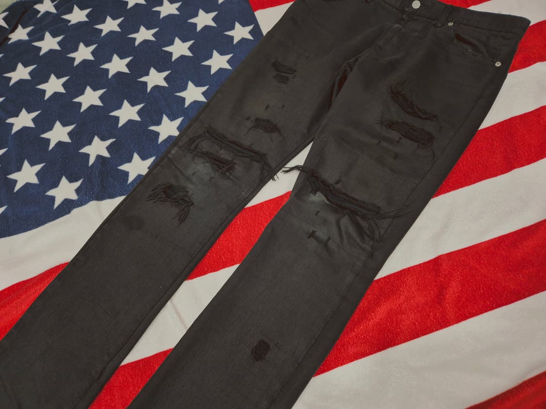 비즈빔 visvim 12D17 blk dmgd 데님 진 상품이미지2