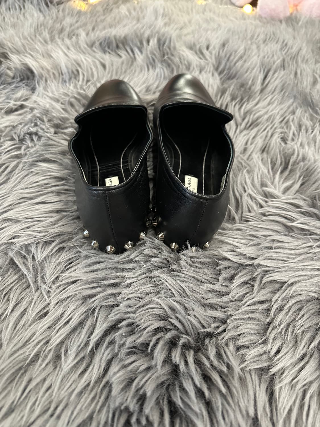 발렌시아가 BALENCIAGA 가죽 플랫슈즈 상품이미지2