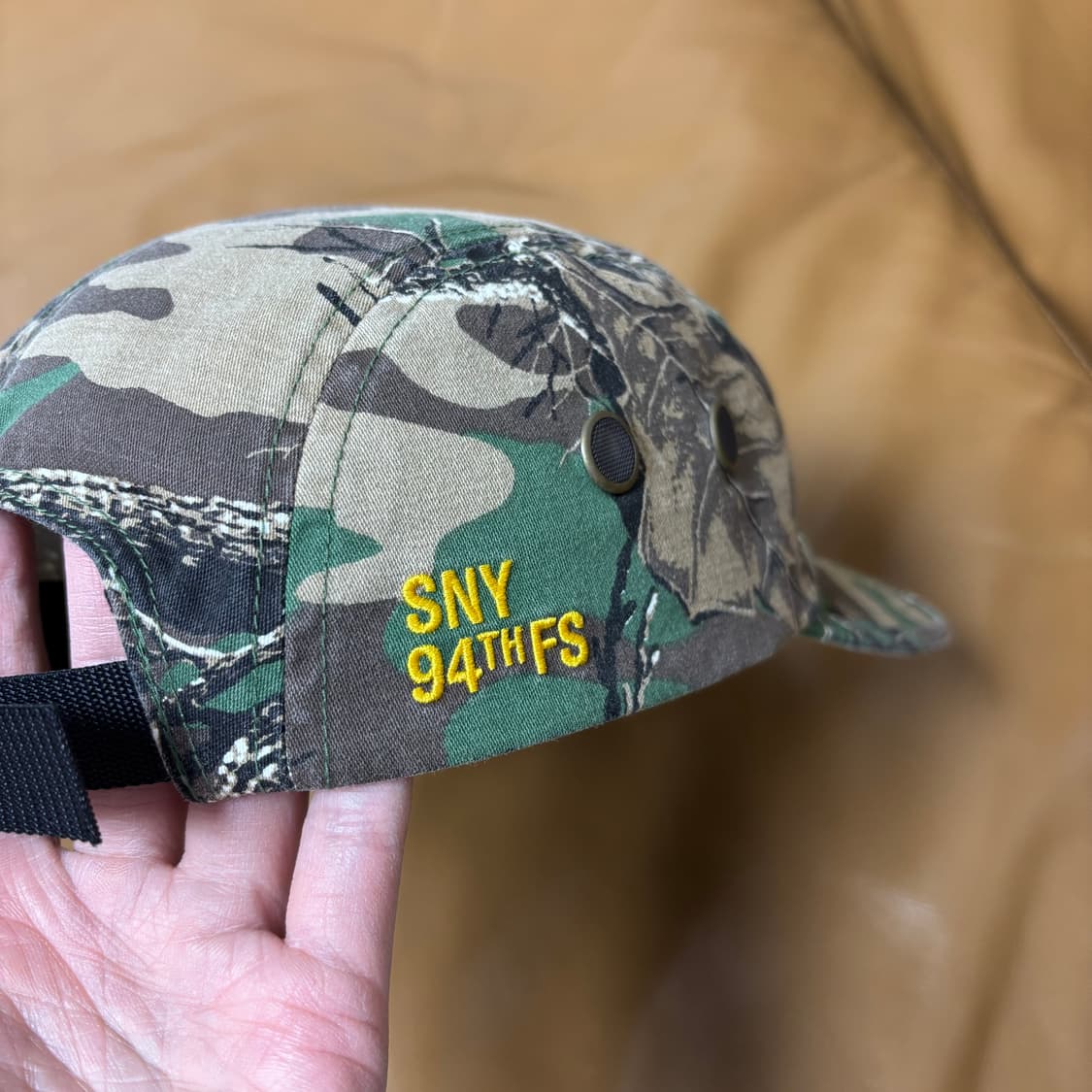 슈프림 캠프캡 모자 박스로고 22FW 밀리터리 카모 상품이미지8