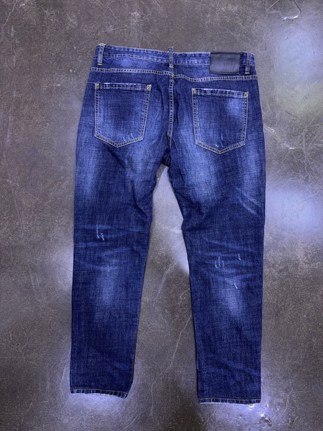 디스퀘어드2 스케이터진 빈티지 데미지 워싱 데님 청바지 52 상품이미지2