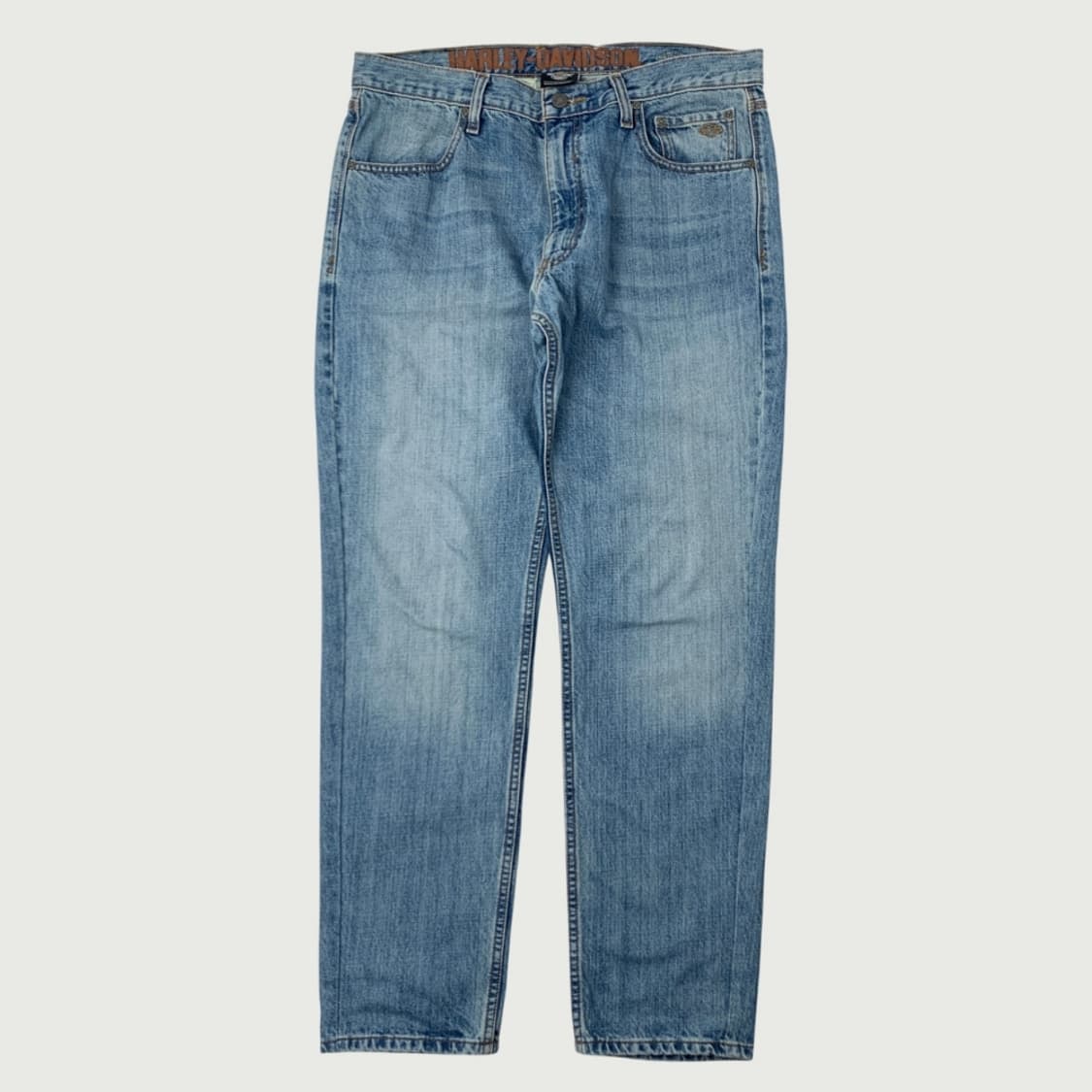 [35/정품] 할리데이비슨 남성 연청 데님팬츠 청바지 상품이미지1