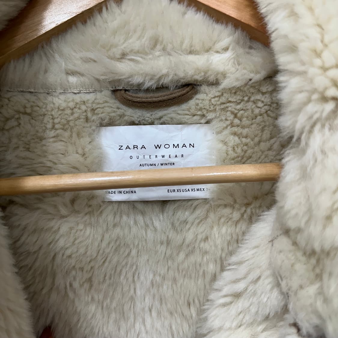 자라우먼 롱 무스탕 상품이미지5