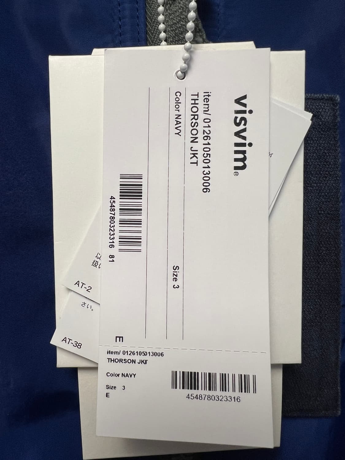 [3] 비즈빔 26ss 토르손 네이비 visvim thorson 상품이미지6