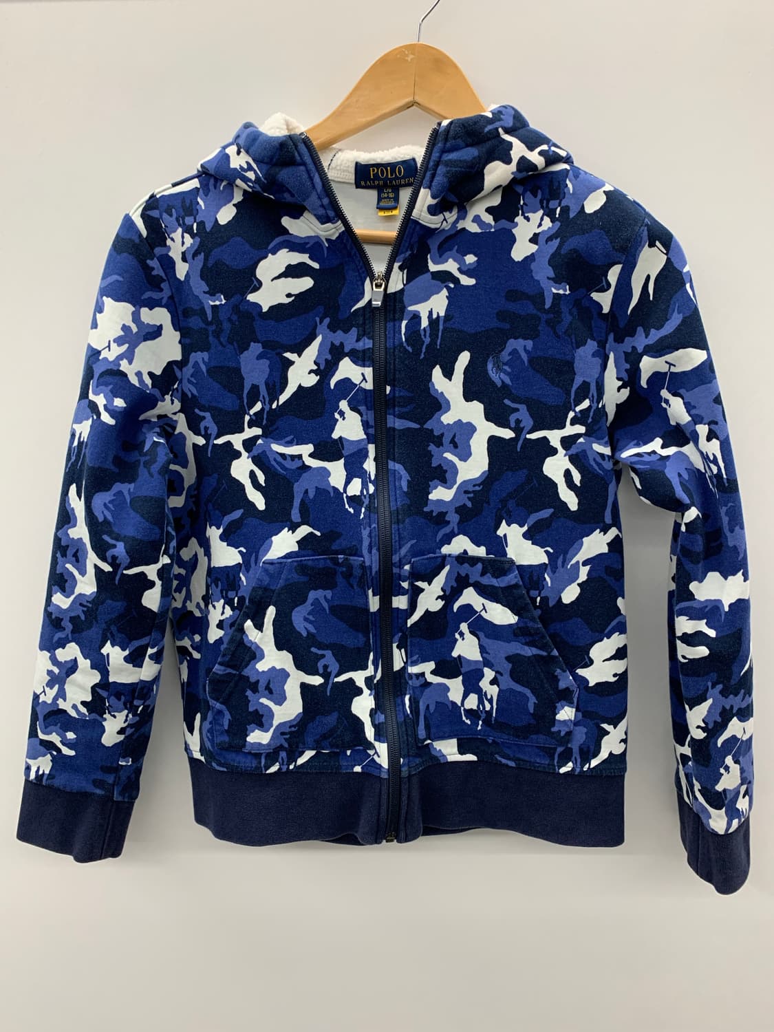 폴로 랄프로렌 포니 카모 후드집업 상품이미지5