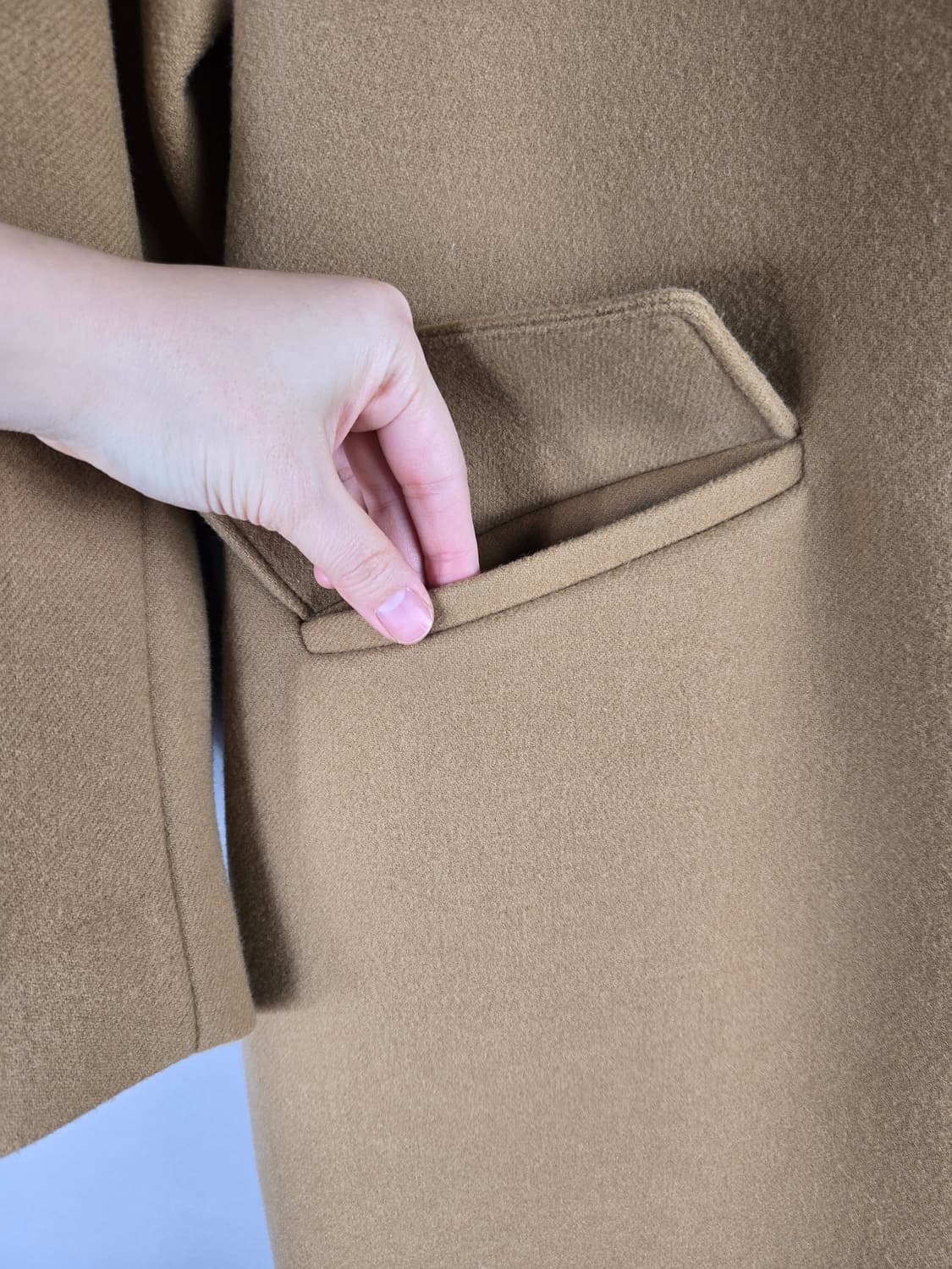 [무료배송]스튜디오 톰보이 여성 오버핏 울 혼방 코트 상품이미지6